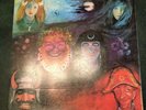 King Crimson In The Wake Of Poseidon A-4U B-3U Rock Vinyl Record Lp Pink Rim