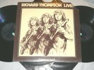 RICHARD THOMPSON Live more or less VINYL 2 LP record US album VG+ linda fairport