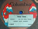 George Riley Puckett 78 Columbia 113-D Casey Jones/Steamboat Bill Rare