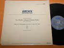 Enrico Mainardi Bach Solo Cello Suite No.6 DGG Archiv APM 14061 3/56 VG+