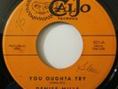 DENISE MILLS & SATINETTES: Meet Me In The Moonlight / You Oughta Try 45-DOO-WOP