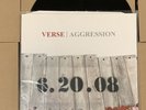 VERSE AGGRESSION Black Record Release Have Heart Bane Champion Rise Against sxe