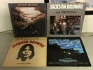 4 Jackson Browne Vinyl LP Lot- VG+ RUNNING ON EMPTY LATE FOR THE SKY PRETENDER