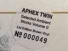 Aphex Twin (Richard D. James) - Selected Ambient Works Vol.II WARPLP21LTD