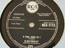 Elvis Presley 78rpm record. A Fool Such As I... EX Condition