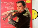 Ferras+Ambrosini. Smaller works for violin and piano. DGG 135 133. NM