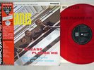 BEATLES PLEASE PLEASE ME EMI/ODEON EAS-70130 Japan OBI CLEAR RED WAX VINYL LP