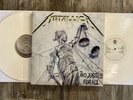 METALLICA - AND JUSTICE FOR ALL - DOUBLE WHITE VINYL - BRAZILIAN ISSUE