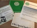 THE BEATLES SINGLES COLLECTION Mailer + Flexi Disc WORLD RECORDS