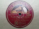 AL BOWLLY / RAY NOBLE - All I Do Is Dream Of You / Remember Me 78 rpm disc
