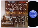 Thelonious Monk Orchestra - At Town Hall LP - Riverside OG Press Mono DG VG++