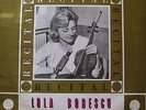 LOLA BOBESCU VIOLIN RECITAL: BACH, BEETHOVEN * ELECTRECORD LP* BOBESCO