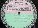 Chopin: Scherzos - Artur Rubinstein **RCA Living Stereo SB-2095 Test Press LP**