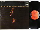 Sarah Vaughan - In Hi-Fi LP - Columbia - CL 745 6-Eye Mono DG VG++