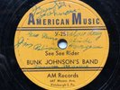 BUNK JOHNSON’S BAND ‘SEE SEE RIDER’ AMERICAN MUSIC 78 FULLY AUTOGRAPHED BY BAND