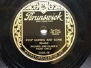 CALYPSO JAZZ: HOUDINI & CLARK’S NIGHT OWLS ’STOP COMING AND COME’ BRUNSWICK RARE