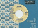 Hear- Rare Popcorn/Soul 45- Peter James- Feelings - Liberty Records - Promo - M-