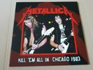 metallica - kill am all in chicago 83 - LP - black  vinyl