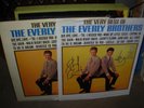 EVERLY BROTHERS the very best ( rock ) PROMO POSTER SIGNED by PHIL & DON