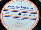 WWII Era AFRS Armed Forces Radio Service 16