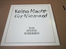 2 LP - Ton Steine Scherben - Keine Macht für Niemand (David Volksmund 007)