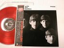 With The Beatles JAPAN ORIGINAL 1982 UK CUTING MONO RED COLOR WAX W/BLACK OBI