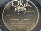 78 RPM LOUIS ARMSTRONG & HIS SAVOY BALLROOM 5 OKEH 8680 Beau Koo Jack / Mahogany