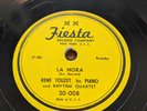 78rpm Fiesta 20-008 Rene Touzet His Piano Rhythm Quartet La Hora /Mambo Negro