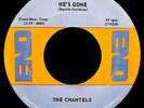 THE CHANTELS-He's Gone & THe Plea-Rare Northern Soul 45-END #E 1001-Girl Group