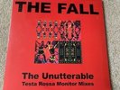 The Fall: The Unutterable Testa Rossa Monitor Mixes LP RSD 2019 / NEW