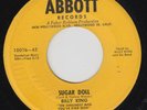 BILLY KING 45rpm Abbott 1001 Sugar Doll/Can't Get You Otta My Mind JUMP BLUES