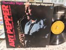 ART PEPPER Thursday Night At The Village Vanguard CONTEMPORARY N MINT- VINYL LP