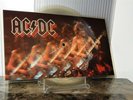 AC/DC nervous shakedown 1984 LTD UK SHAPED VINYL PICTURE DISC color flaw AC DC