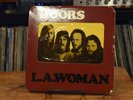 The Doors LA Woman Die Cut Cover Yellow Insert Original LP Vinyl EKS-75011 RARE