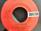 Jack Scott Carlton 483 GERALDINE / WITH YOUR LOVE (RARE PROMO 45) PLAYS GREAT