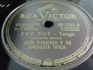 JUAN D'ARIENZO Y SU ORQ.-POF POF/ PAMPA Y HUELLA- RCA VICTOR- N°60-1684