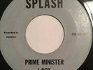 I ROY Prime Minister BONGO HERMAN Vice President SPLASH VH501 JA Vinyl  EX-