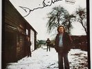 DAVID GILMOUR David Gilmour Australian LP Cover SIGNED Authentic 1988 Pink Floyd