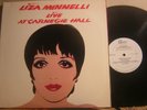 ANDY WARHOL ART COVER LIZA MINNELLI LIVE CARNEGIE HALL Altel 2LP VG++ TO NM