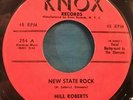HILL ROBERTS NEW STATE ROCK on KNOX SCARCE 1959 BLACK ROCK 45 MAD MIKE SVG+