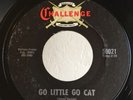 Rockabilly 45 Four Teens Go Little Cat Go on Challenge HEAR