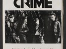CRIME: Hot Wire My Heart / Baby You're So Repulsive 45 (PS)
