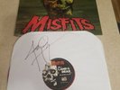 Misfits land Of The Dead Red Vinyl autographed by Jerry Only
