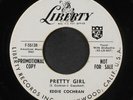 EDDIE COCHRAN: Pretty Girl / Teresa 45 (dj) rare Rockabilly