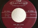 Rockabilly 45 Kip Tyler She Got Eyes on Challenge HEAR