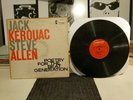 Jack Kerouac LP Steve Allen Poetry Beat Generation Hanover 1959 #Allen Ginsberg
