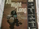 ALL NIGHT LONG, OST, 1962 FONTANA FULL STEREO, JAZZ, HAYES,BRUBECK,DANKWORTH,VG+