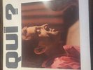 Aznavour album dedicace vinyle 33 tours QUI ? Avec livret interieur