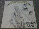 METALLICA - And Justice For All - Dutch Press LP + Inners - VG Condition
