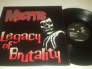 Misfits ?– Legacy Of Brutality  LP Vinyl US 1985 PL9-06